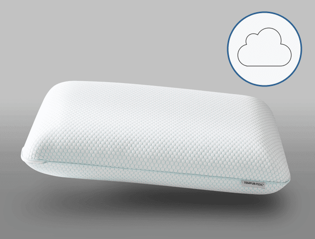 TempurPedic Comfort Pillow with lightweight icon