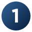Number 1 icon