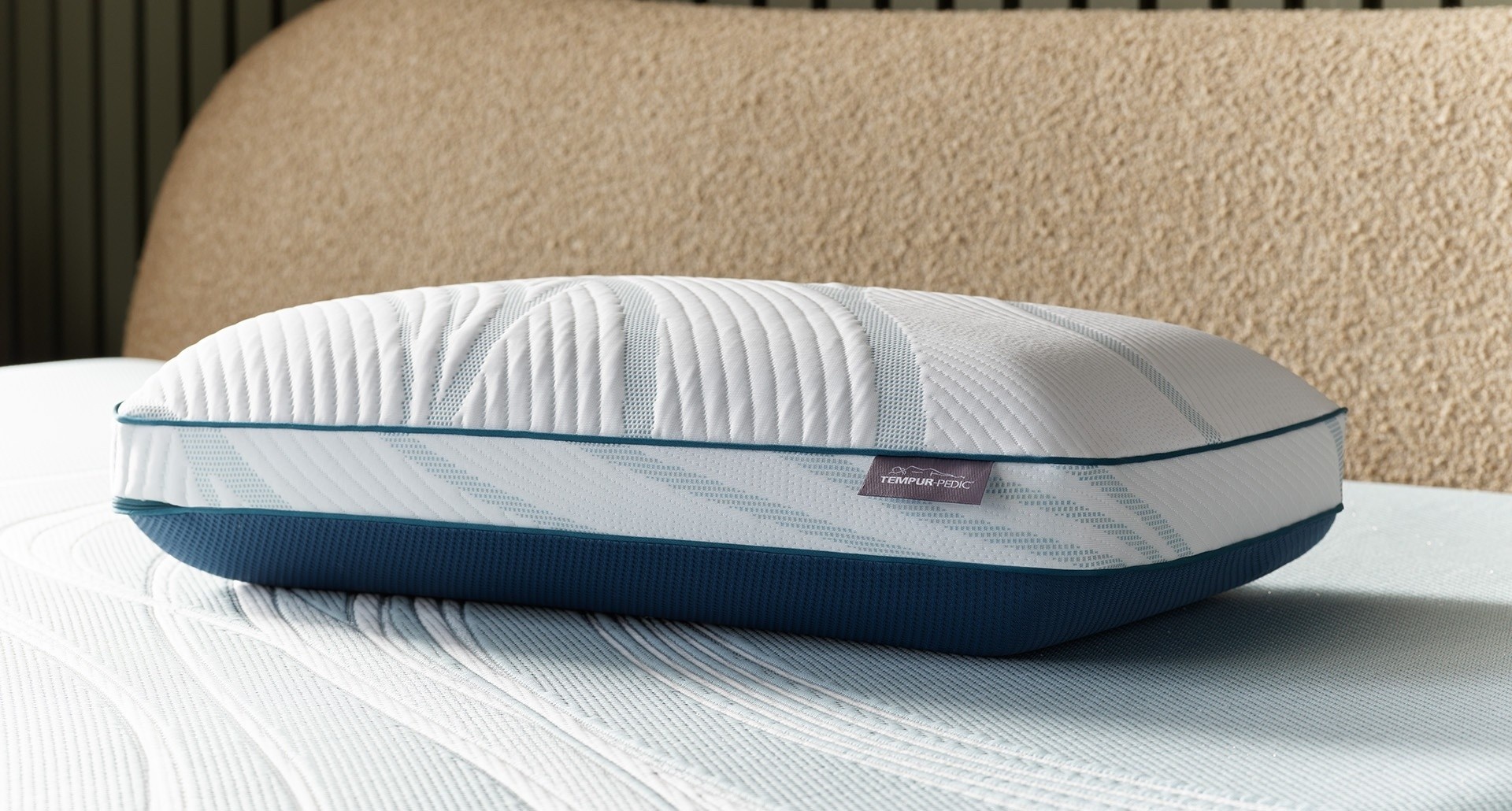 Adapt ProHi pillow on styled bed