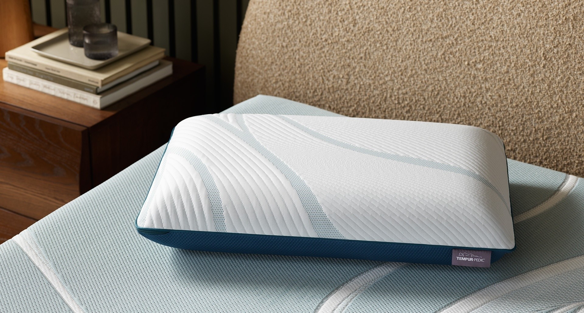 Adapt ProLo pillow on styled bed