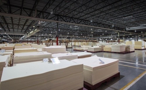 Tempur-Pedic's state of the art Albuquerque manufacturing facility