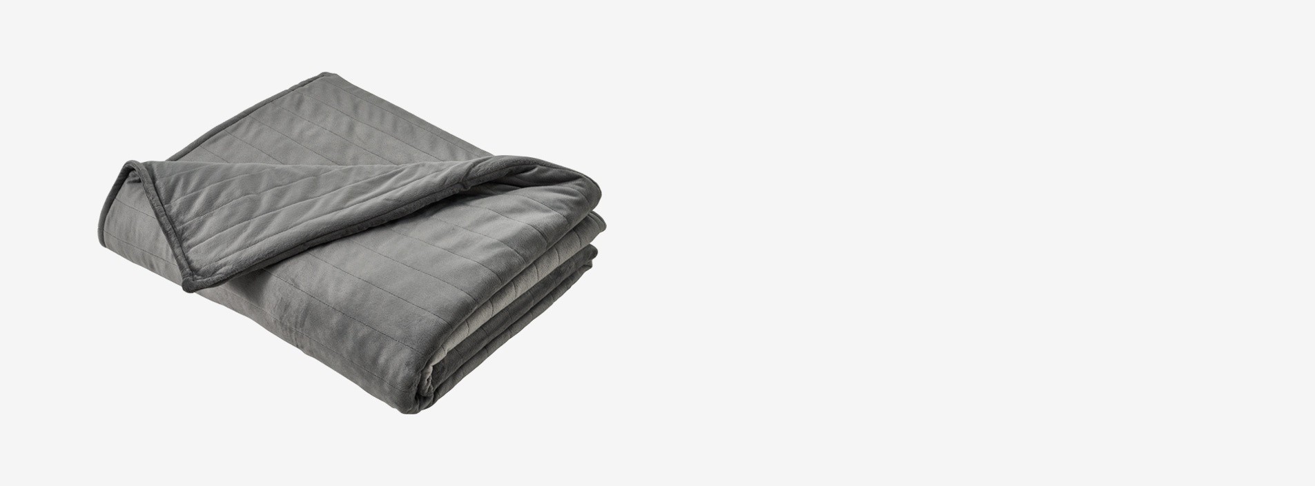 Folded Tempur-Pedic Weighted Blanket
